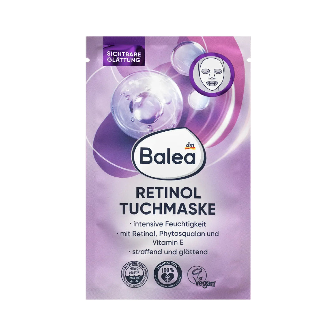 Balea Retinol Sheet Face Mask 20ml