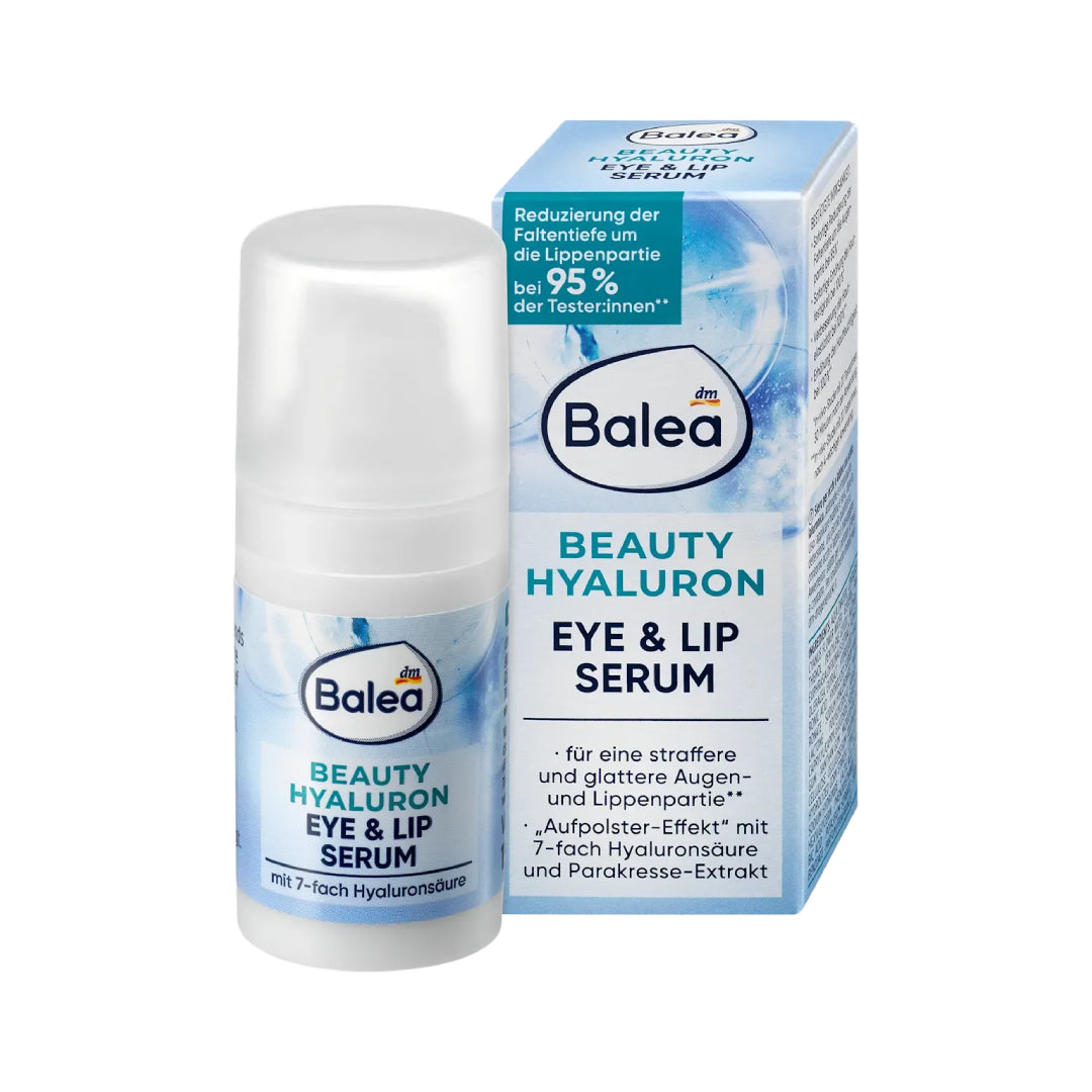 Balea Beauty Hyaluron Eye & Lip Serum 15ml
