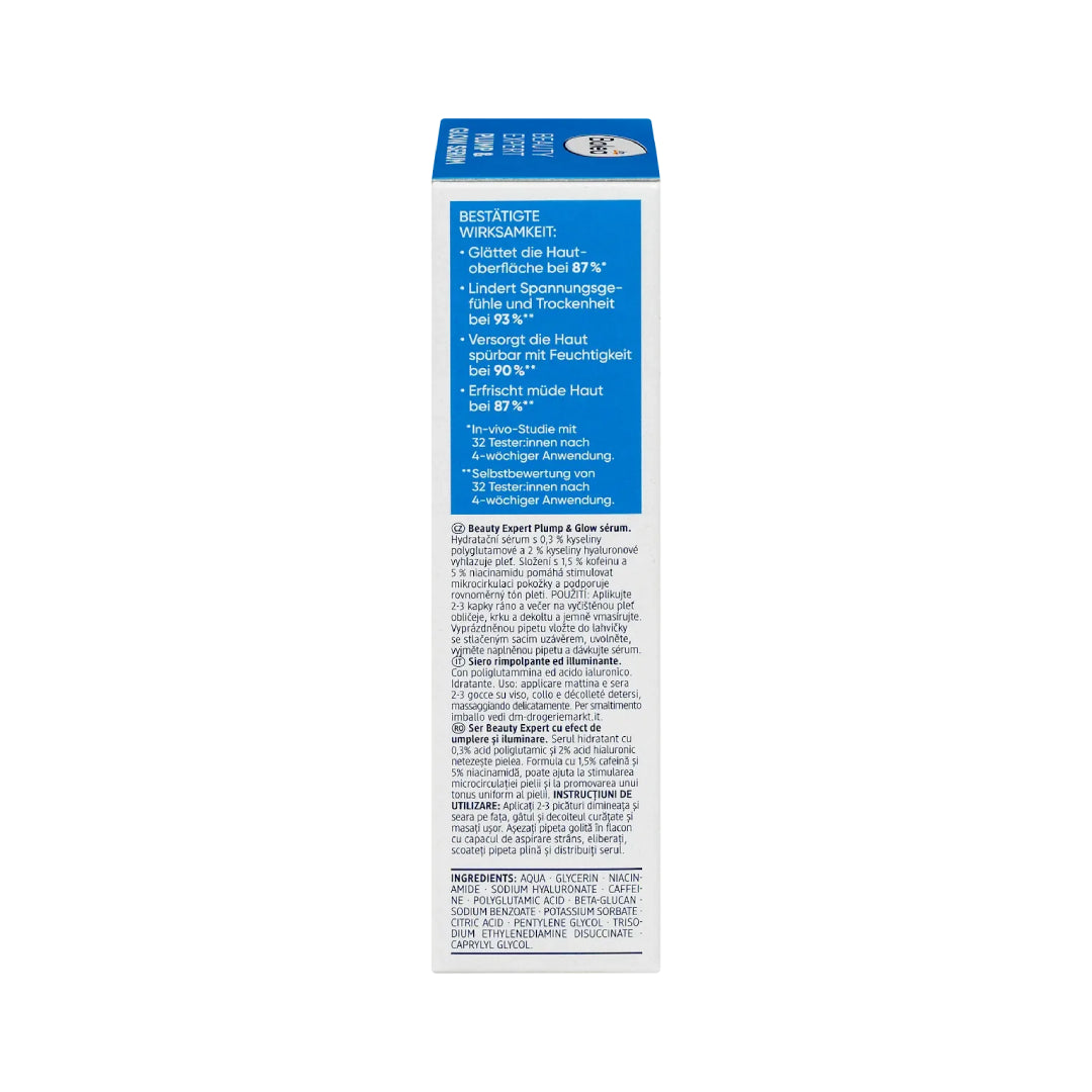 Balea Beauty Expert Plump & Glow Serum 30ml