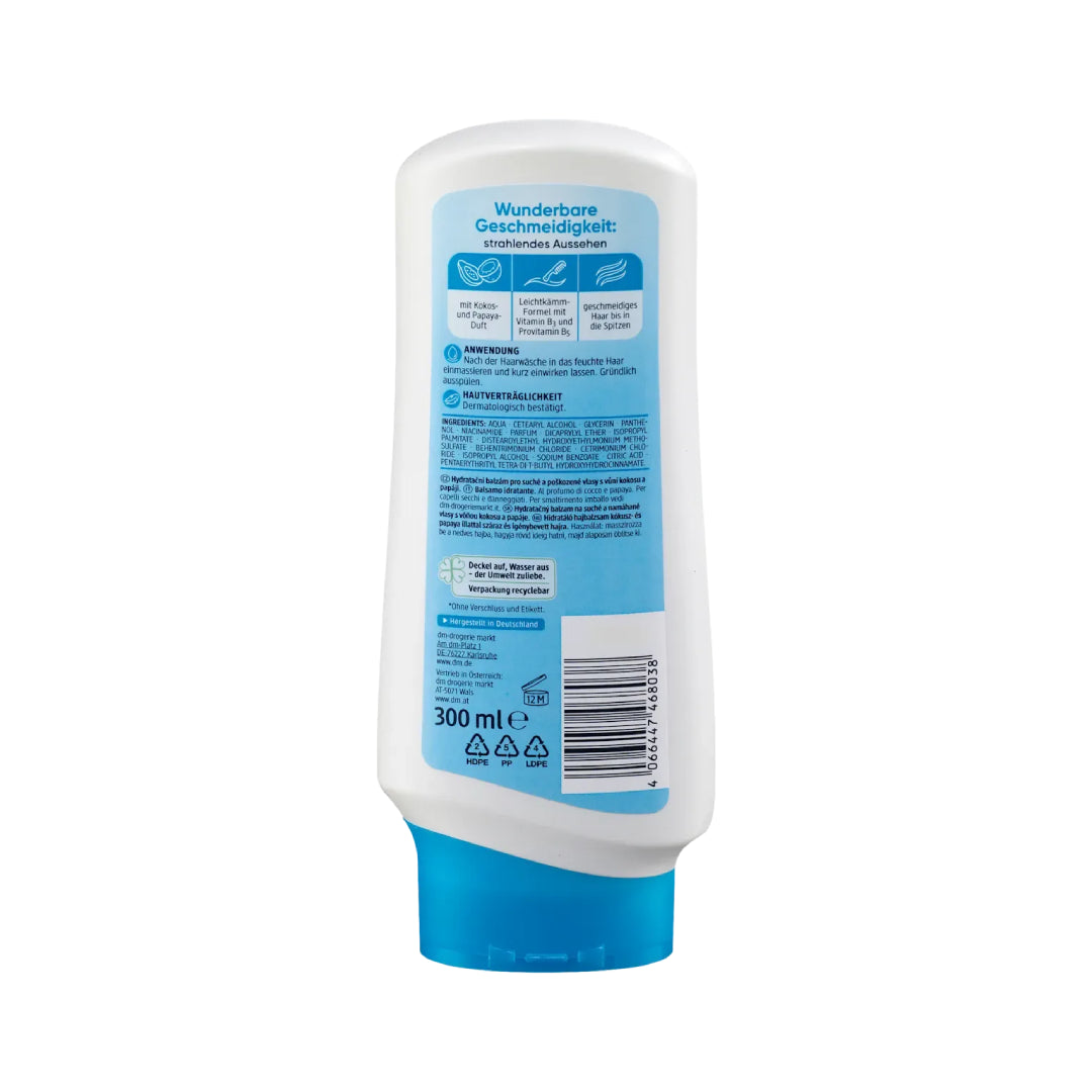Balea Moisture Conditioner with a coconut and papaya scent 300ml