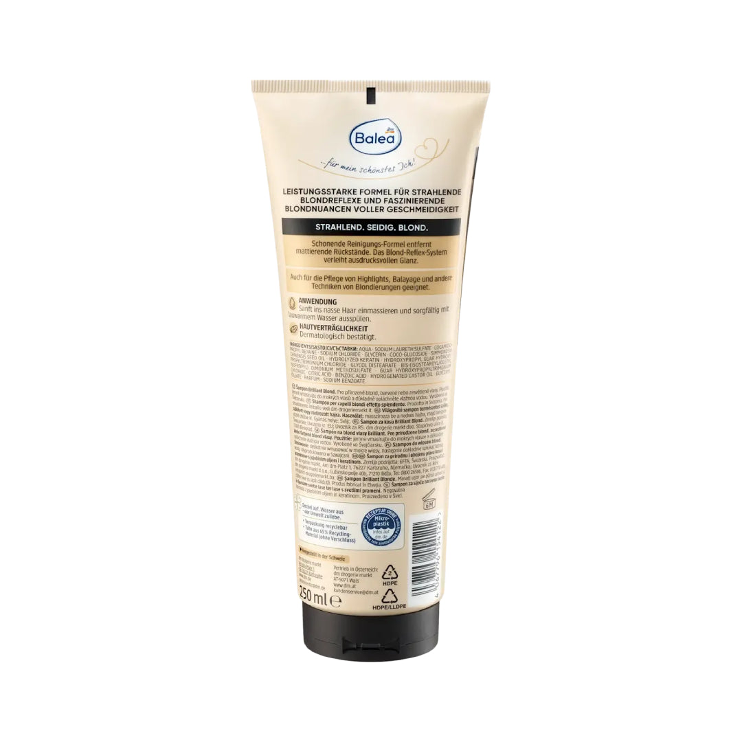 Balea PROFESSIONAL Brilliant Blond Shampoo 250 ml