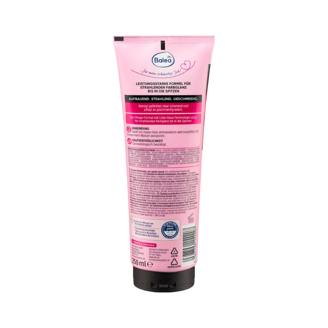 Balea Professional Shampoo Glossy Color 250 ml