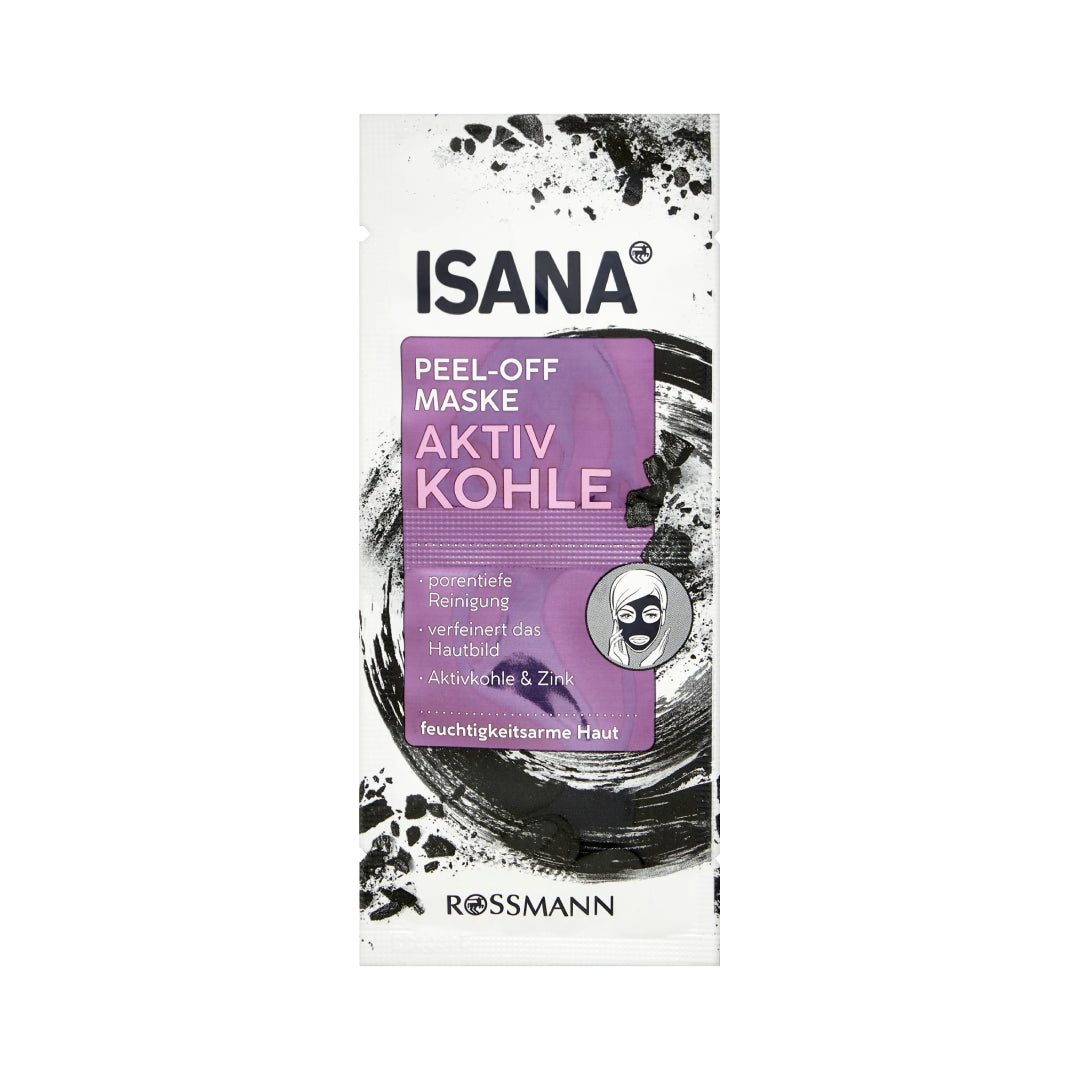 Isana Active Charcoal Peel Off Mask 16ml