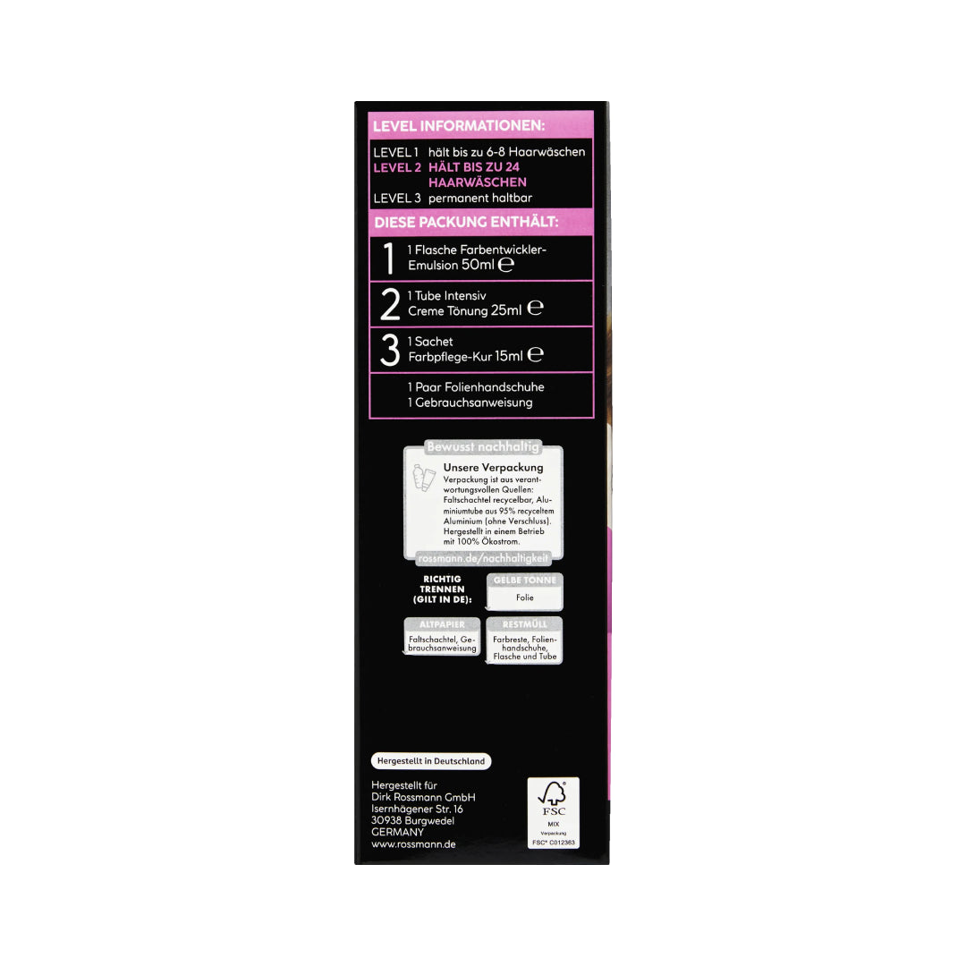 Isana Professional Hair Dye Intensive Cream Tint in shade 803 Golden Blonde