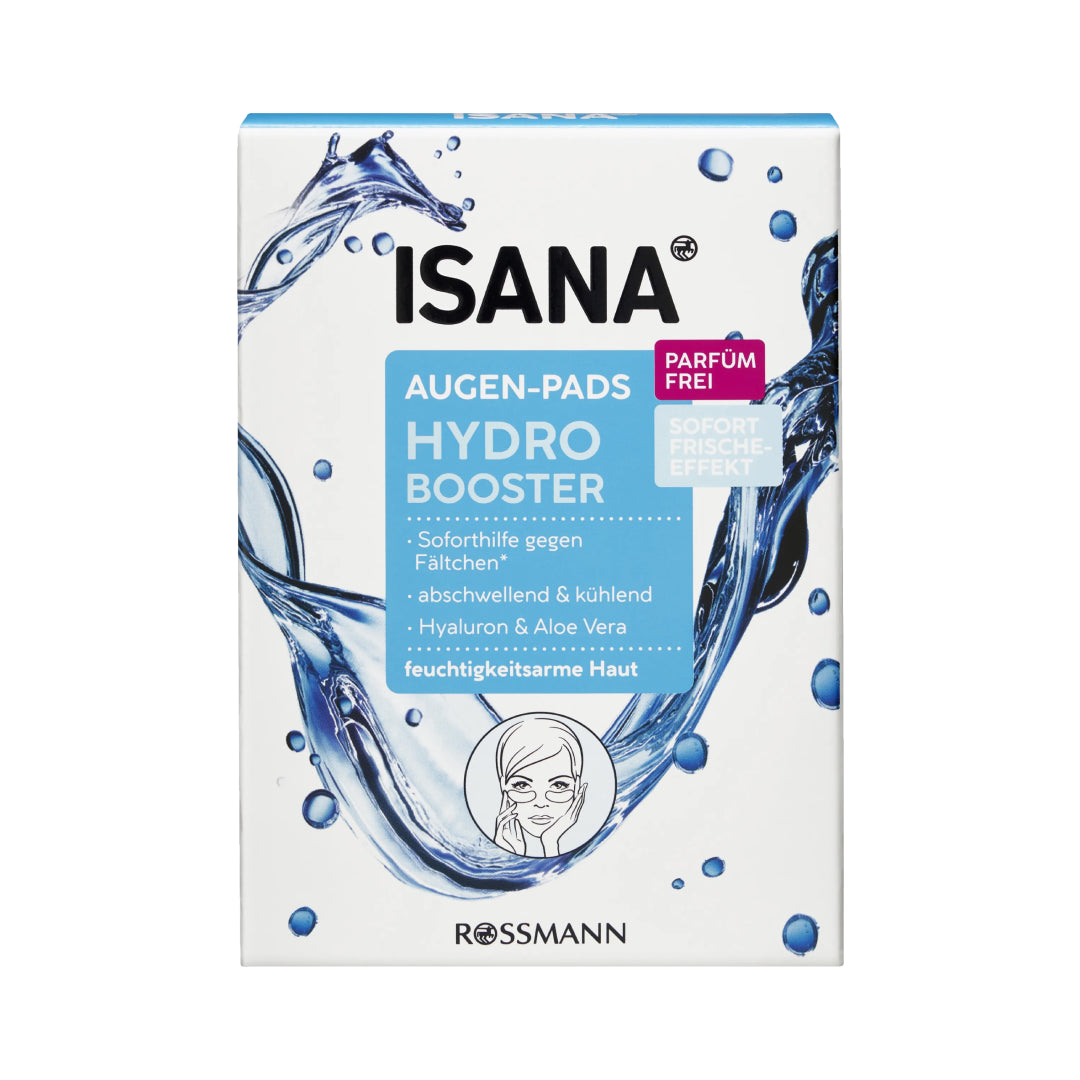 ISANA Hydro Booster Eye Pads 6 pairs