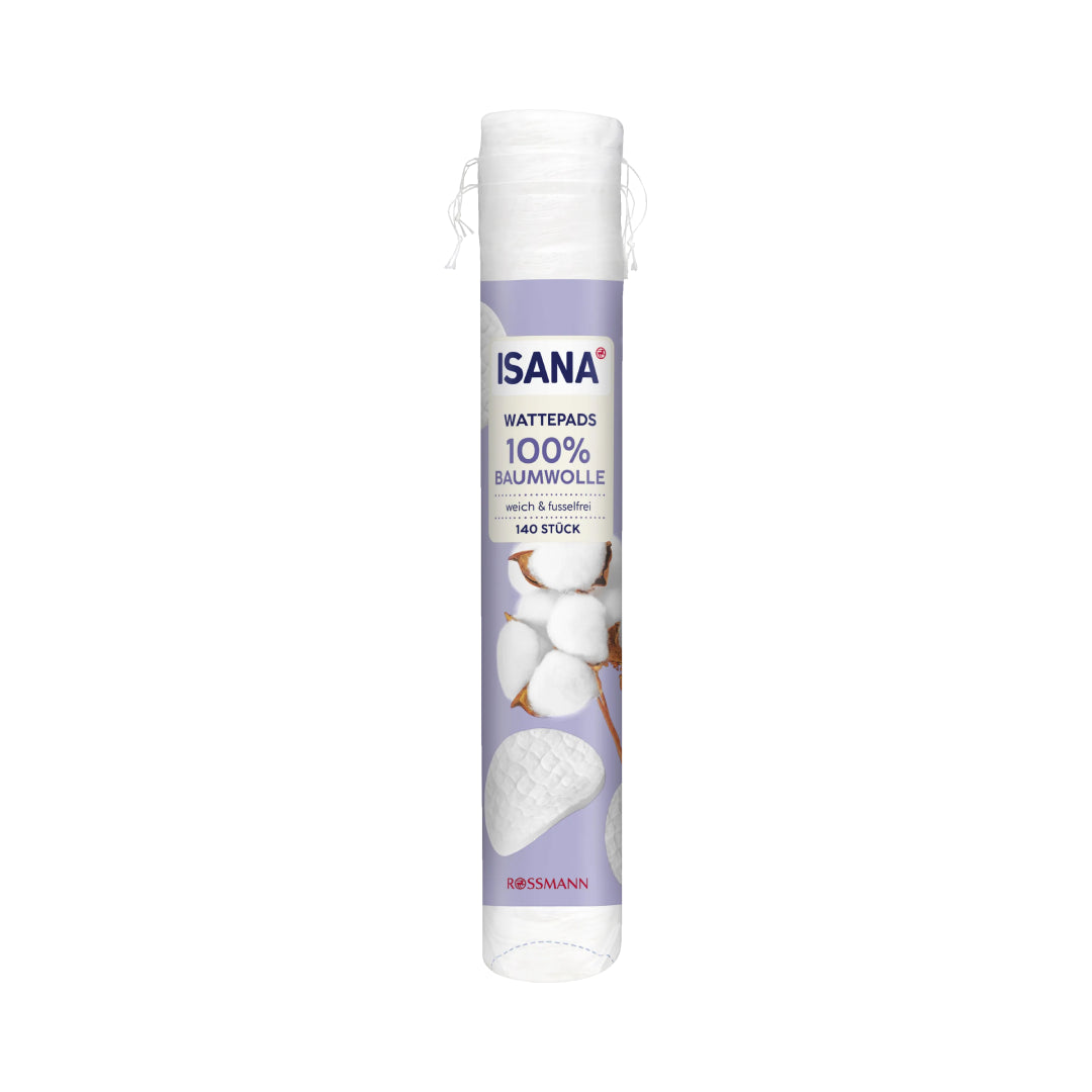 ISANA Cotton Pads 140 pieces