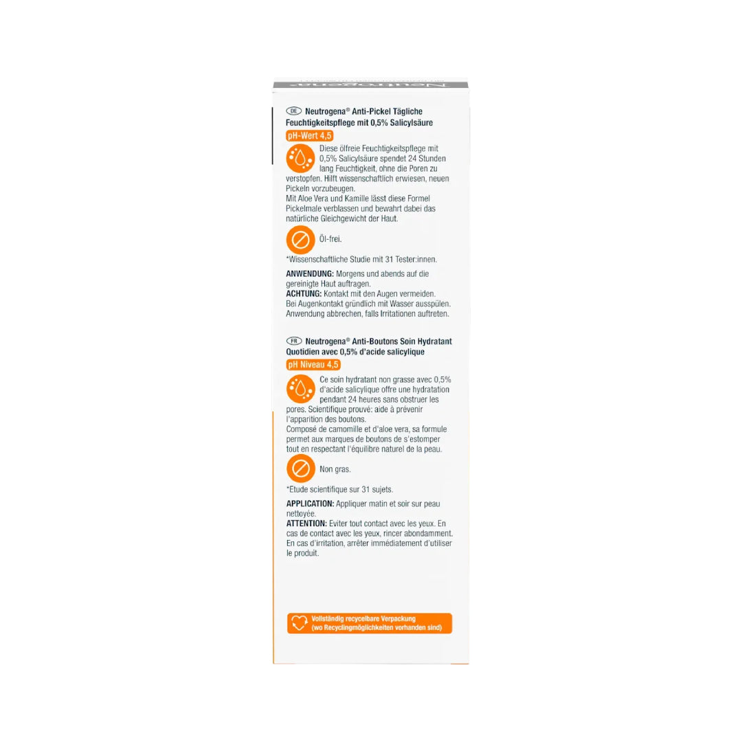 Neutrogena Anti-Pimple Daily Moisturiser Rapid Clear 50ml