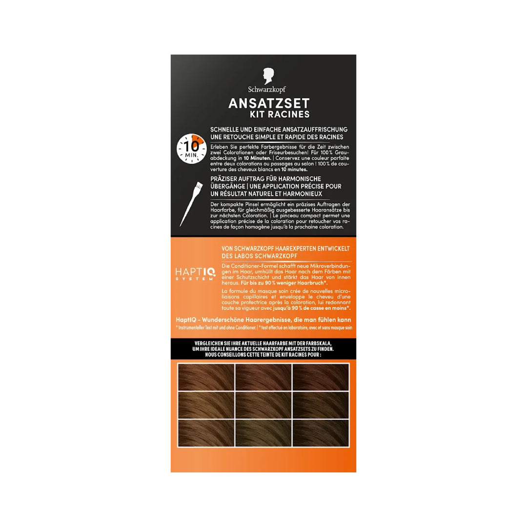 Schwarzkopf Hair Dye Root Retoucher Set in shade A2 Golden Brown