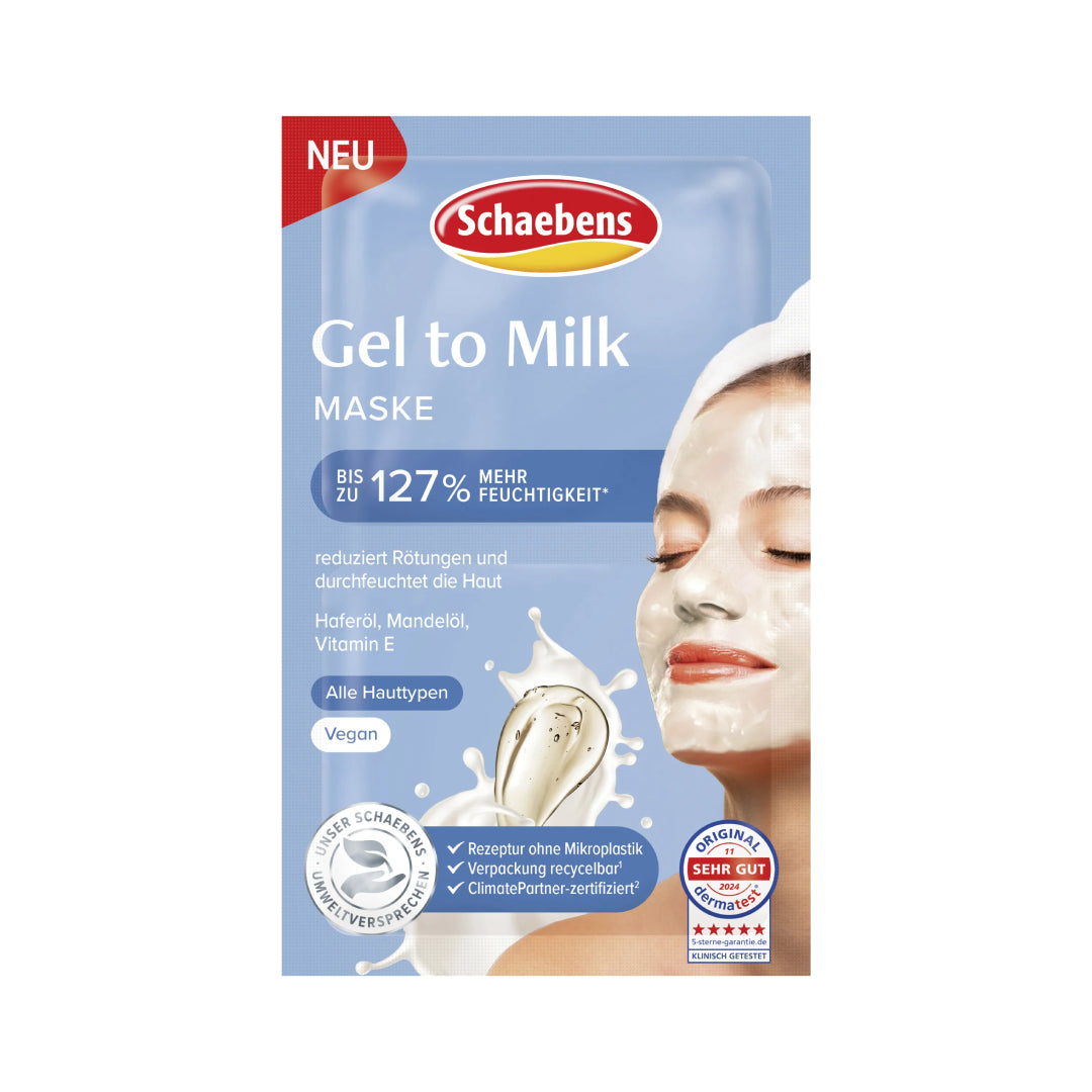 Schaebens Gel to Milk Face Mask 10ml