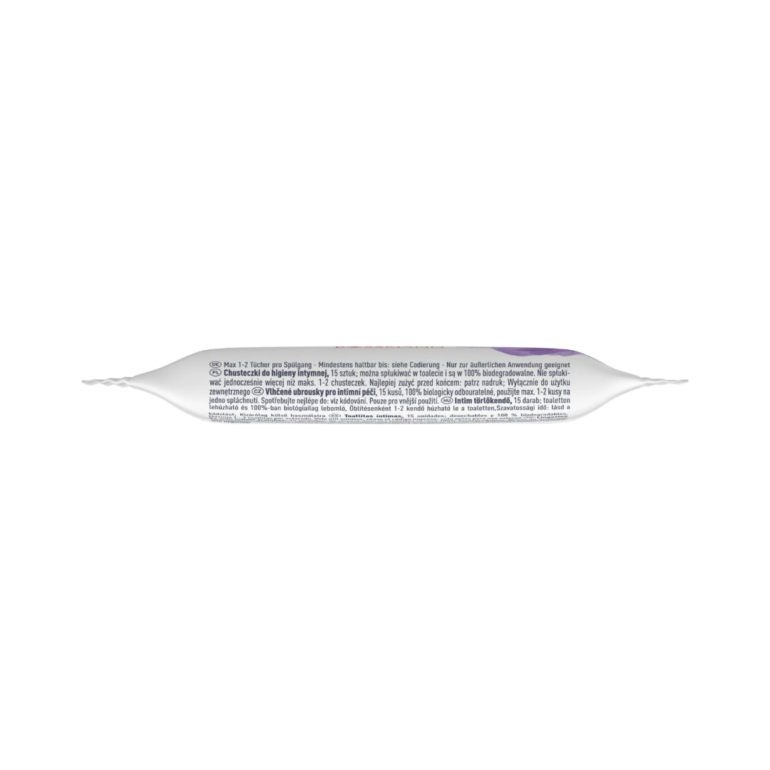 Facelle wipes for Intimate Hygiene travel size 15pcs
