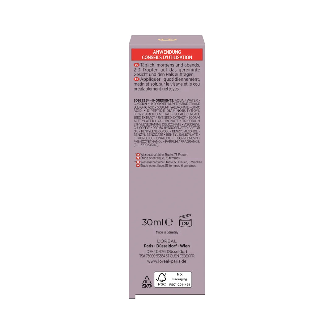 L'ORÉAL PARIS REVITALIFT Filler Renew Hyaluronic Acid Anti-Wrinkle Serum 30 ml