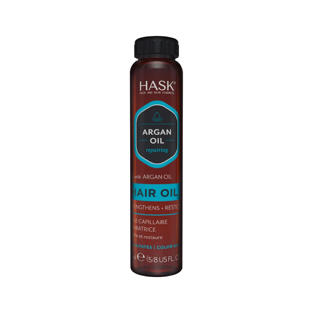 Hask Argan Oil Repairing Shine Hair Oil 18ml