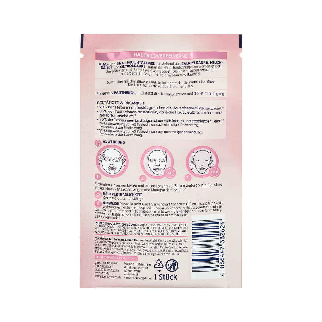 Balea AHA & BHA Sheet Mask