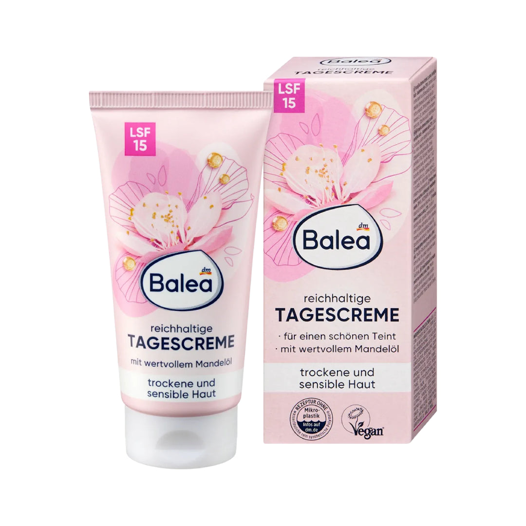 Balea Rich Face Cream with SPF 15 50 ml