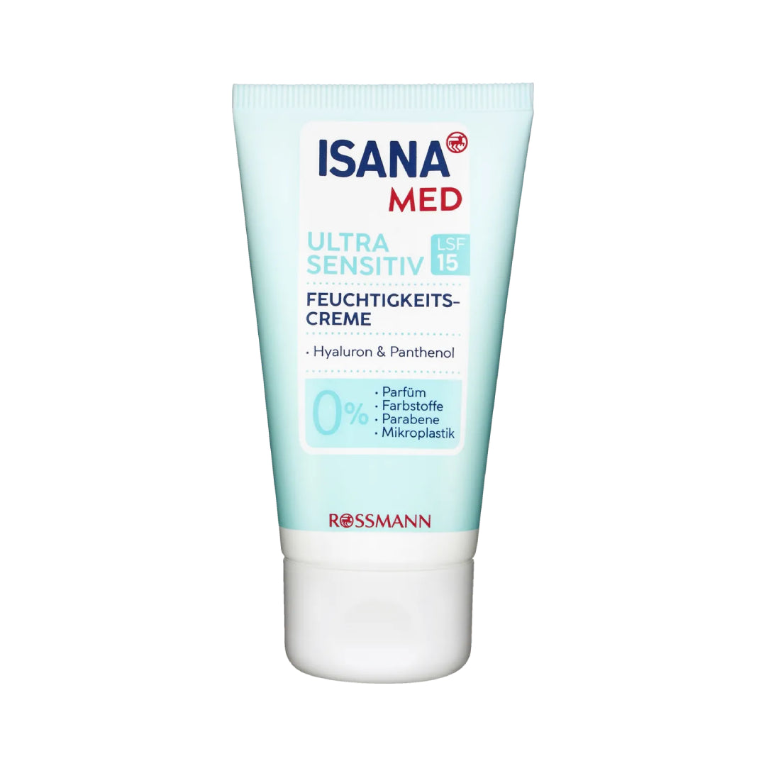 ISANA MED Ultra Sensitiv Moisturizer SPF 15 50ml