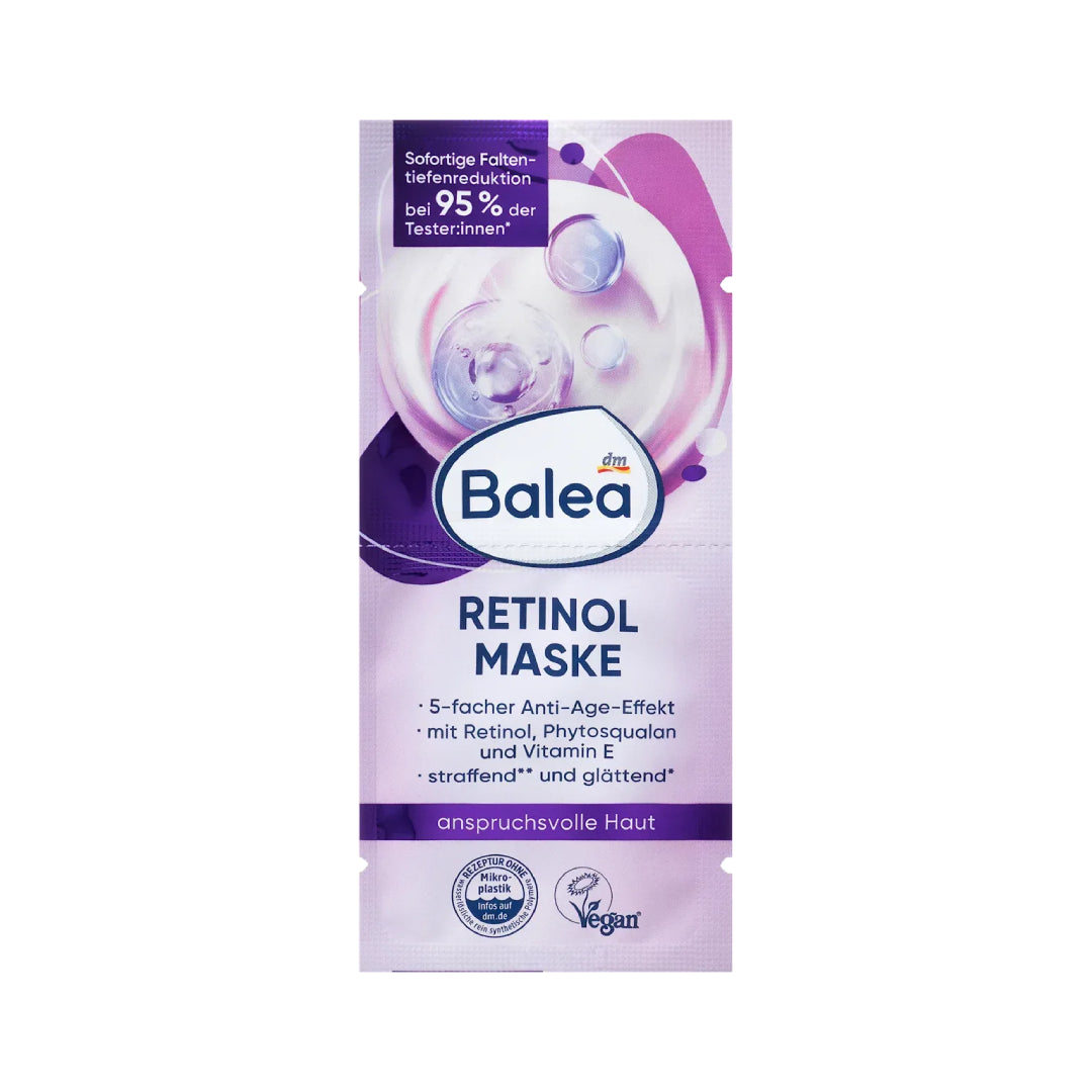 Balea Retinol Face Mask 2x8ml