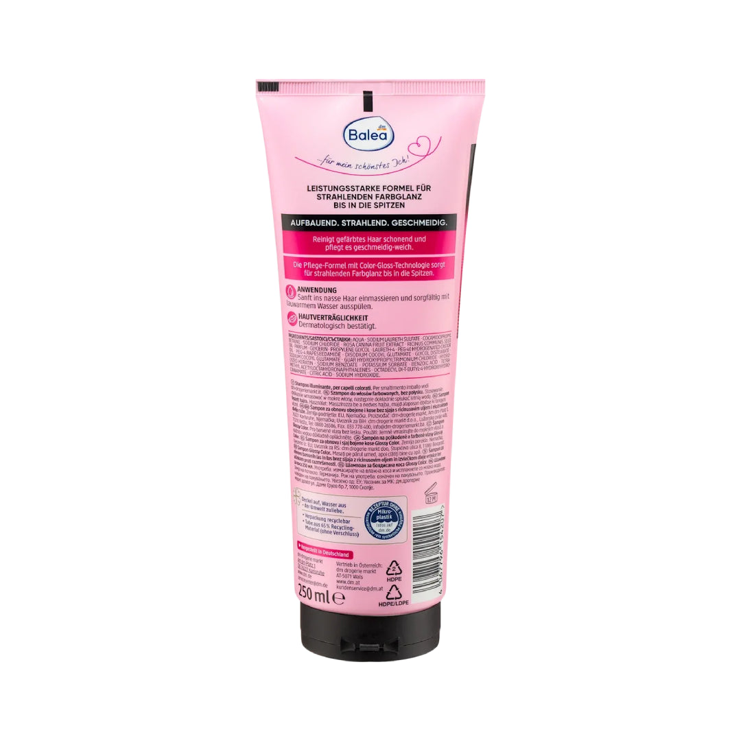 Balea PROFESSIONAL Glossy Color Shampoo, 250 ml