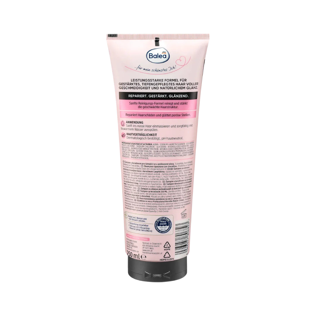 Balea Professional Keratin Repair Shampoo 250ml